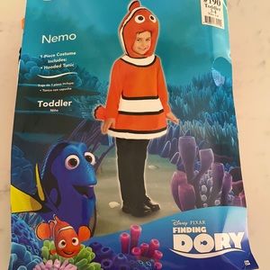 NEMO Disney Pixar Costume NWT Size 3T-4T Finding Nemo/Dory movie